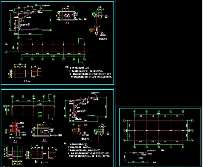 三门峡钢构汽车棚设计