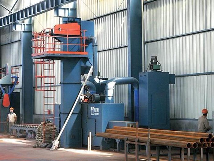 三门峡网架杆件拋丸