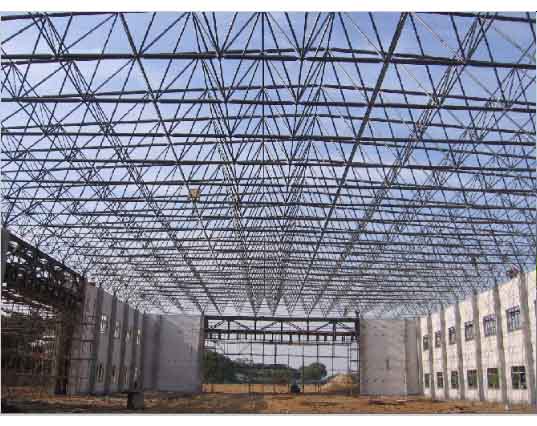 三门峡湖南长沙5712飞机库网架工程