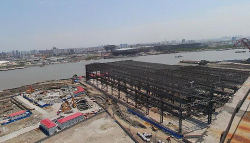 三门峡船厂网架工程
