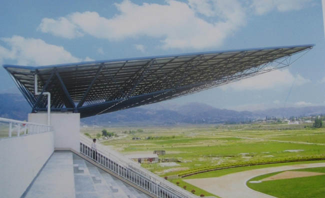 三门峡体育看台网架