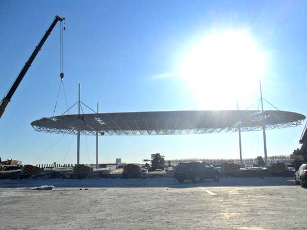 三门峡收费站工程